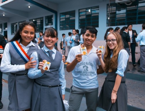 Gira Colegios “Con Berta Rojas hoy toca Mangoré”